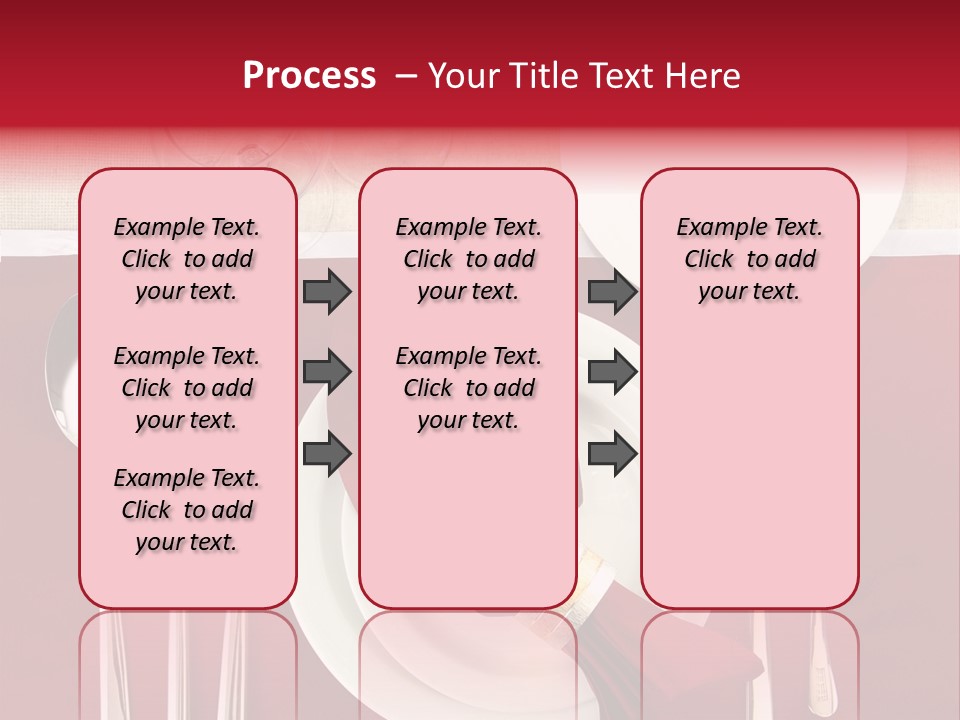 Nobody Holiday Napkin PowerPoint Template