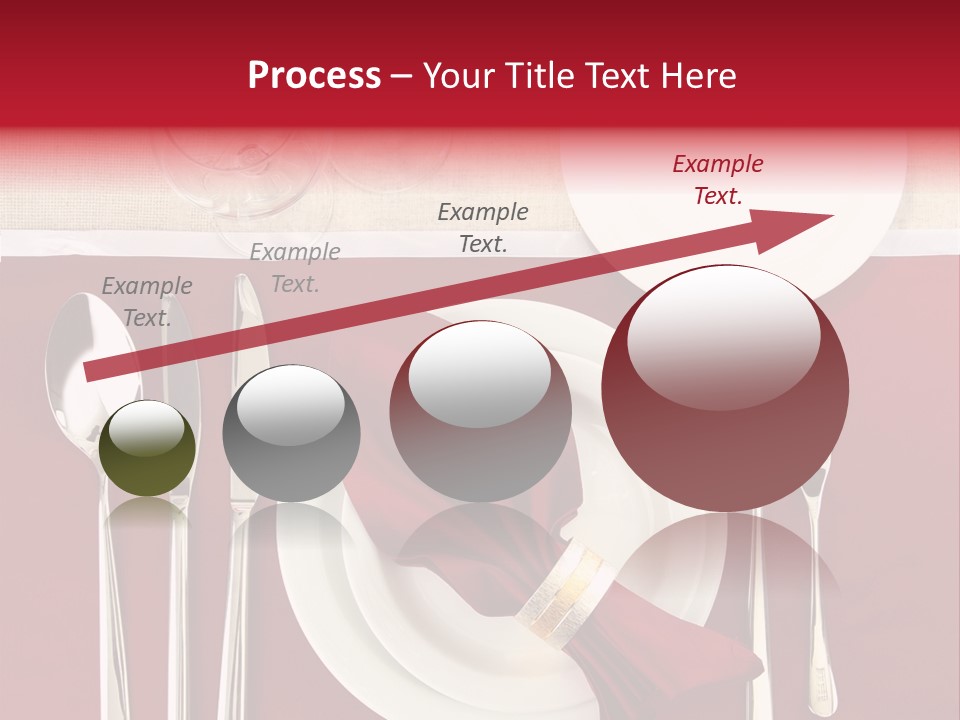 Nobody Holiday Napkin PowerPoint Template