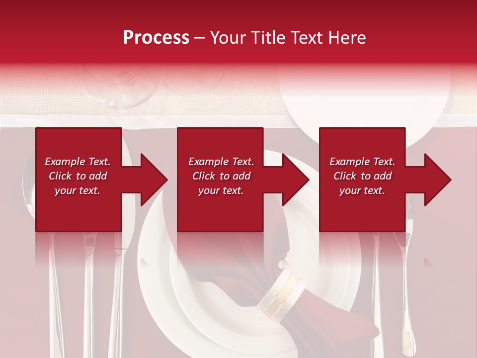 Nobody Holiday Napkin PowerPoint Template