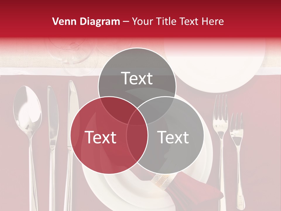 Nobody Holiday Napkin PowerPoint Template