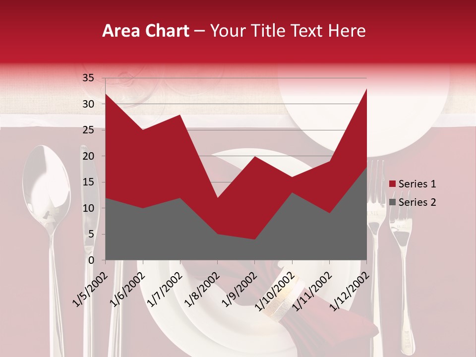 Nobody Holiday Napkin PowerPoint Template