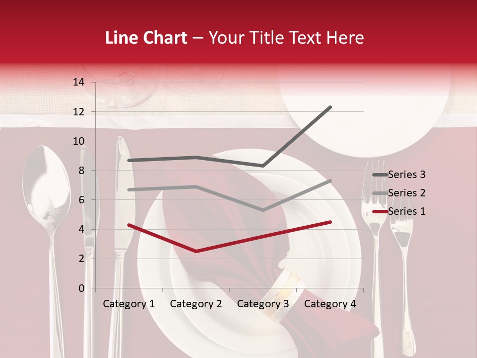 Nobody Holiday Napkin PowerPoint Template