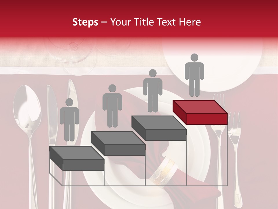 Nobody Holiday Napkin PowerPoint Template