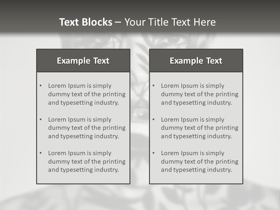 Sunny Makeup Style PowerPoint Template