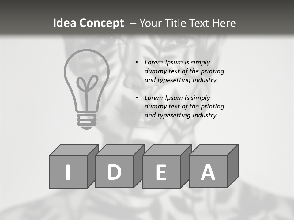 Sunny Makeup Style PowerPoint Template