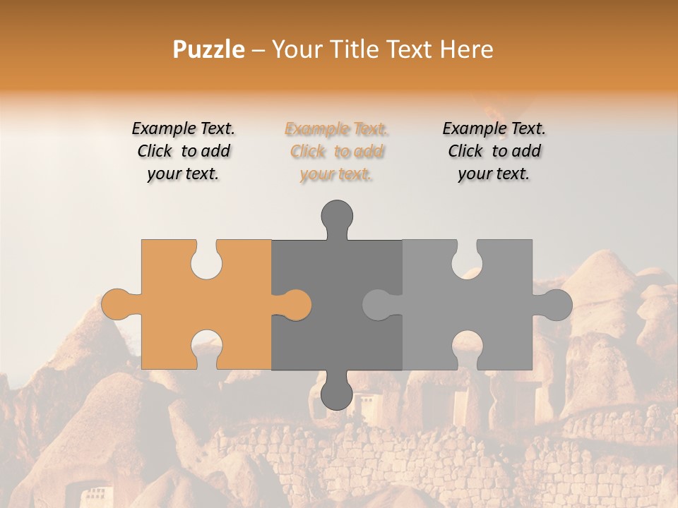 Church Scene View PowerPoint Template