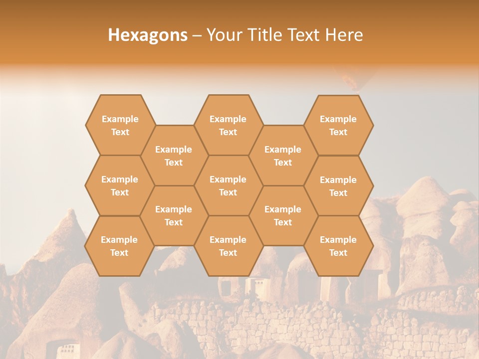 Church Scene View PowerPoint Template