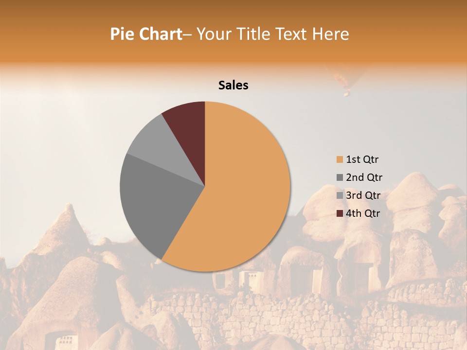 Church Scene View PowerPoint Template