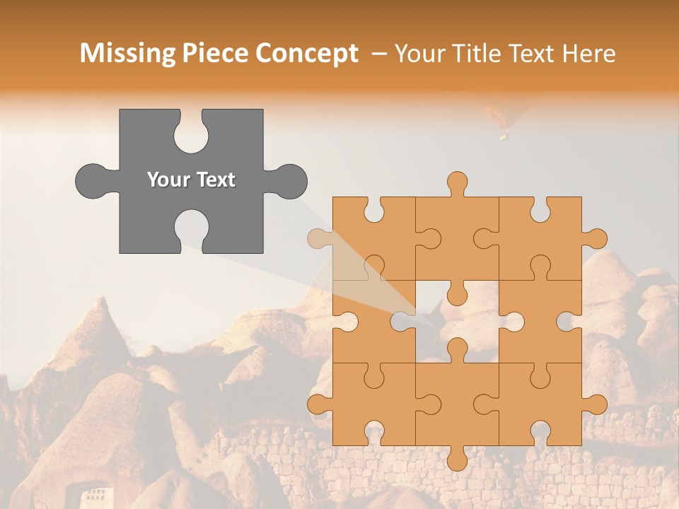 Church Scene View PowerPoint Template