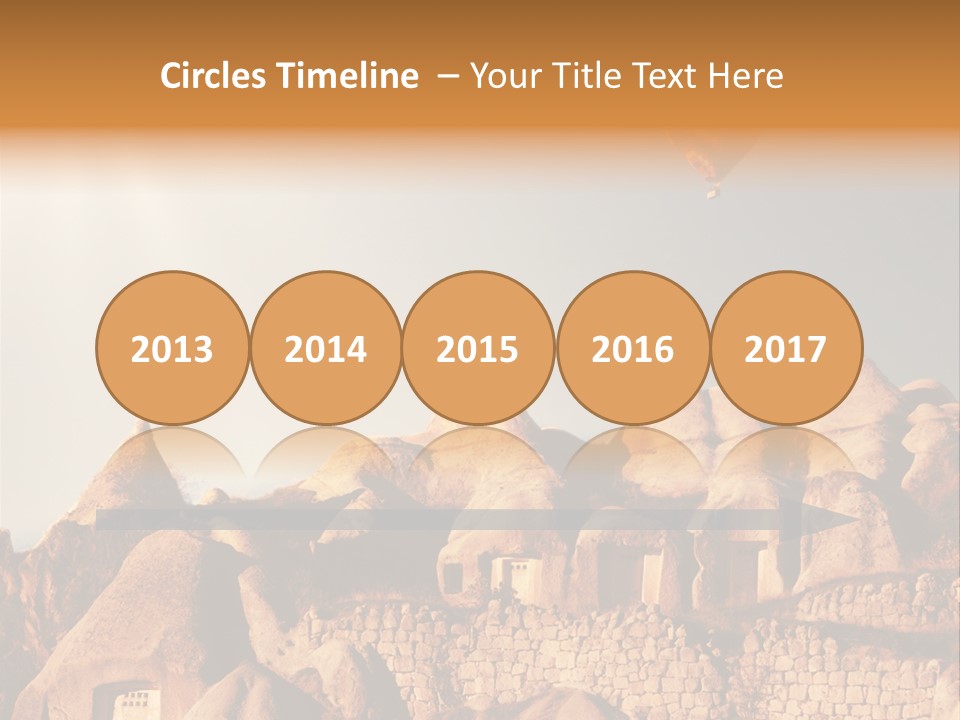 Church Scene View PowerPoint Template