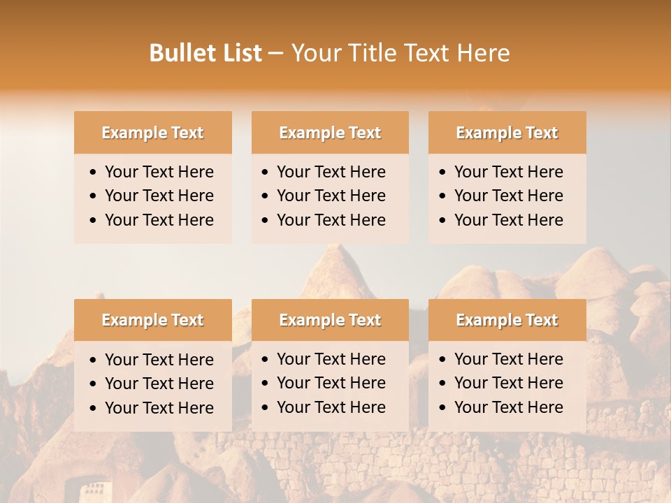 Church Scene View PowerPoint Template