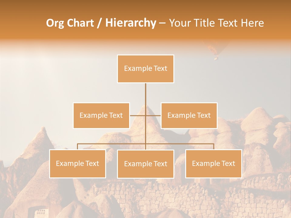 Church Scene View PowerPoint Template