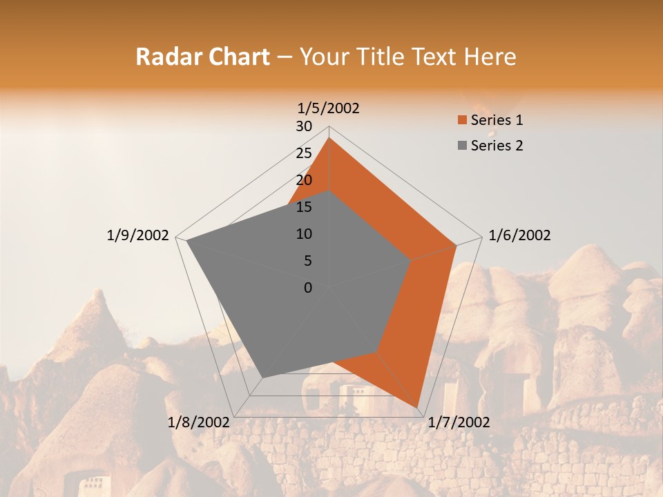 Church Scene View PowerPoint Template