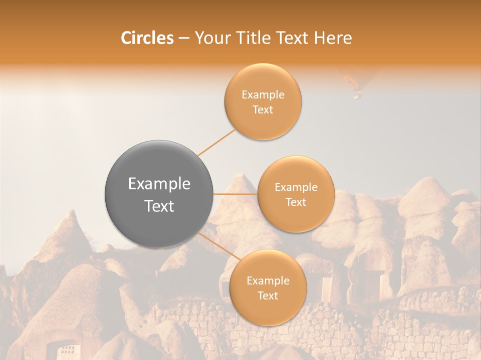 Church Scene View PowerPoint Template