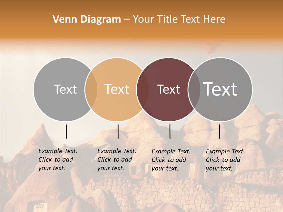 Church Scene View PowerPoint Template