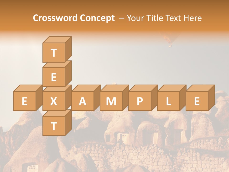 Church Scene View PowerPoint Template