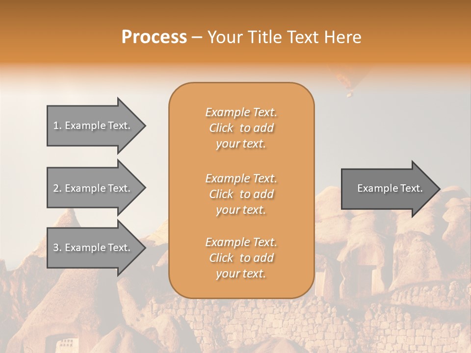 Church Scene View PowerPoint Template