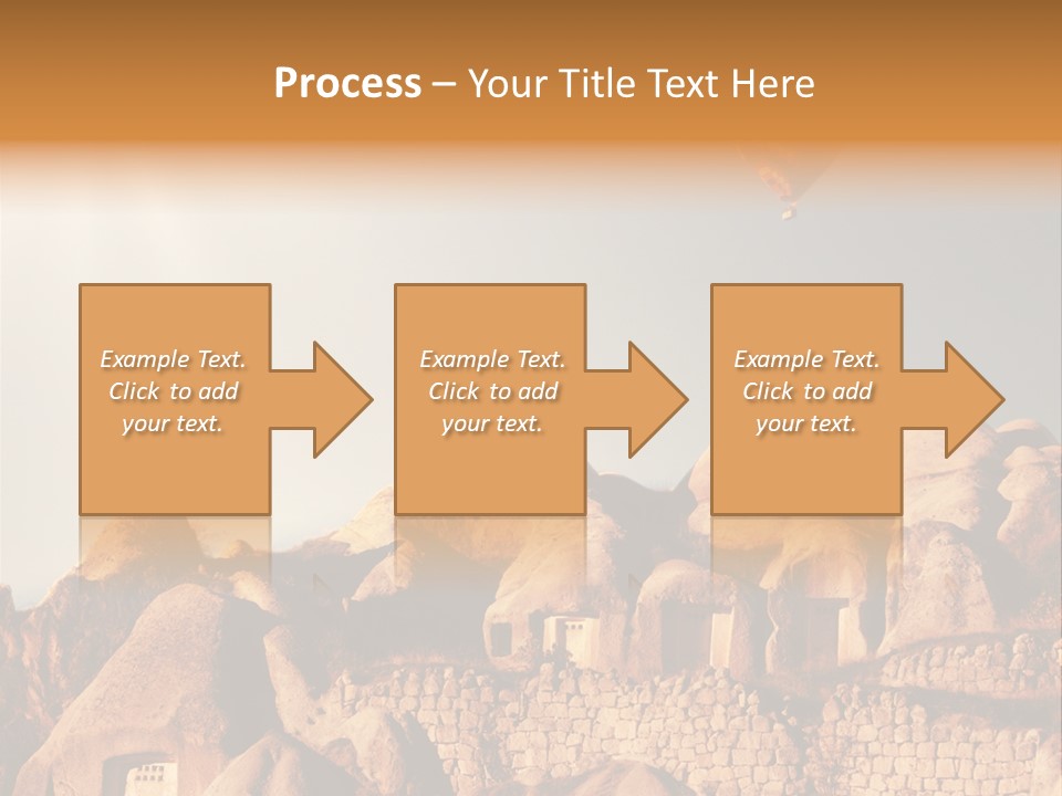 Church Scene View PowerPoint Template