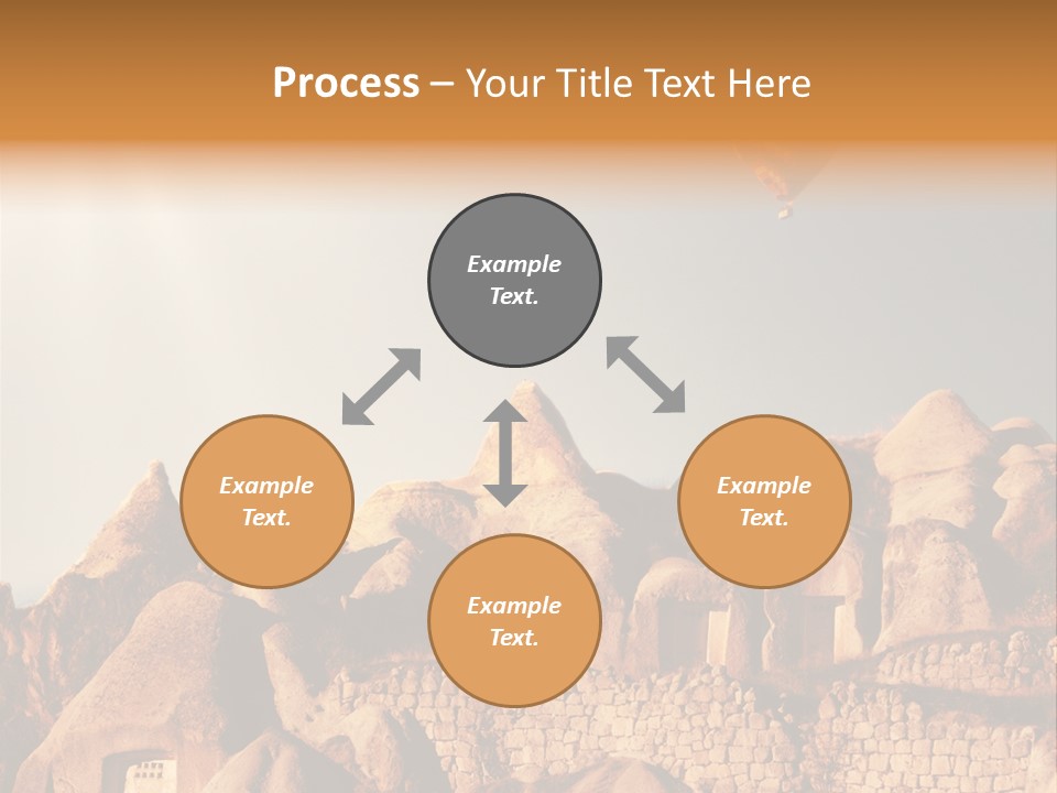 Church Scene View PowerPoint Template