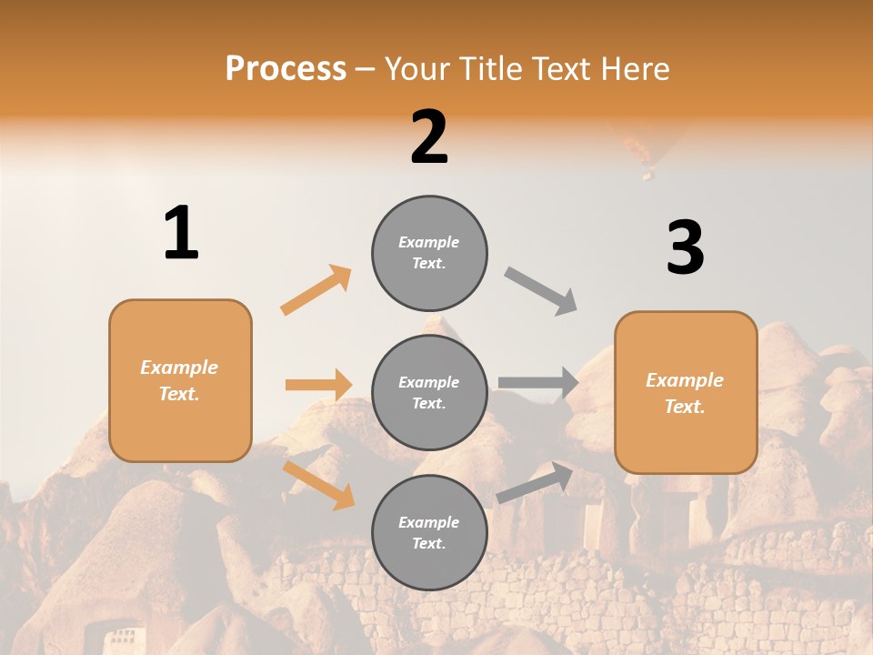 Church Scene View PowerPoint Template