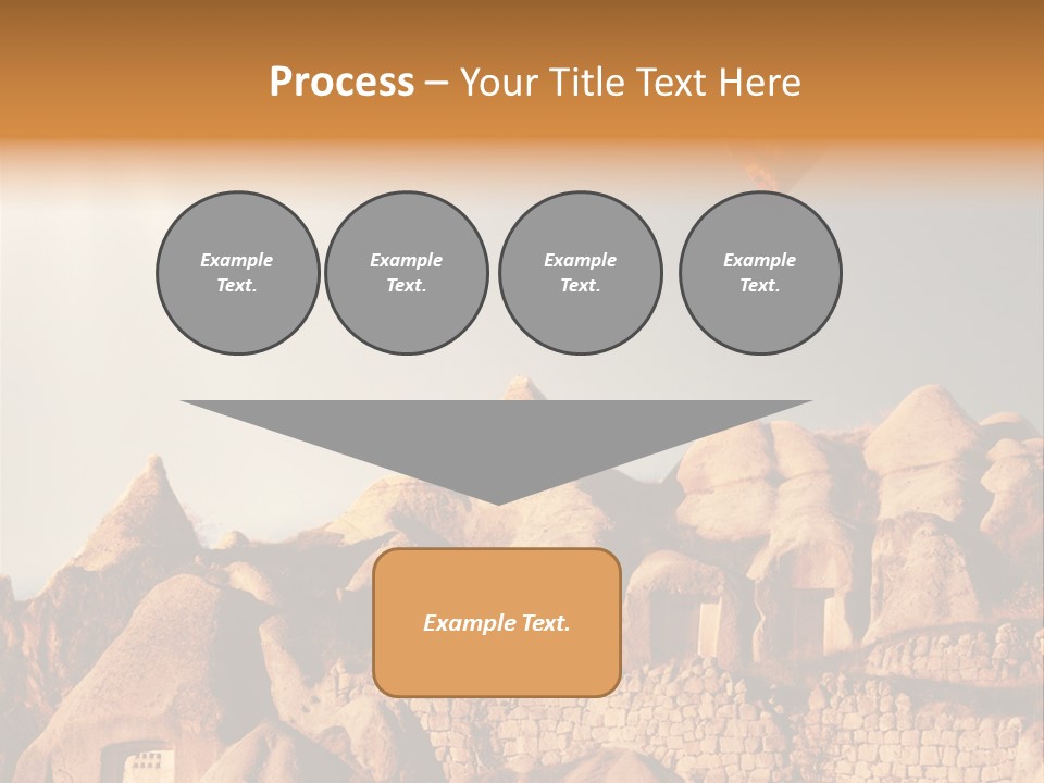 Church Scene View PowerPoint Template