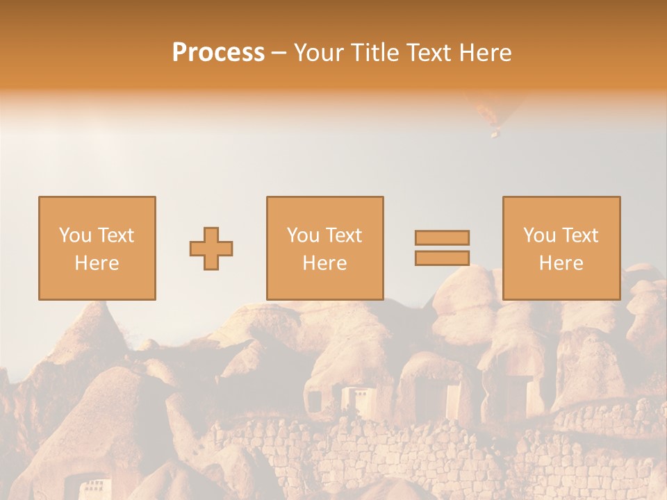 Church Scene View PowerPoint Template