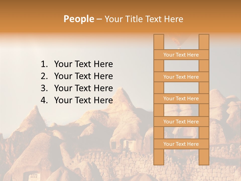 Church Scene View PowerPoint Template