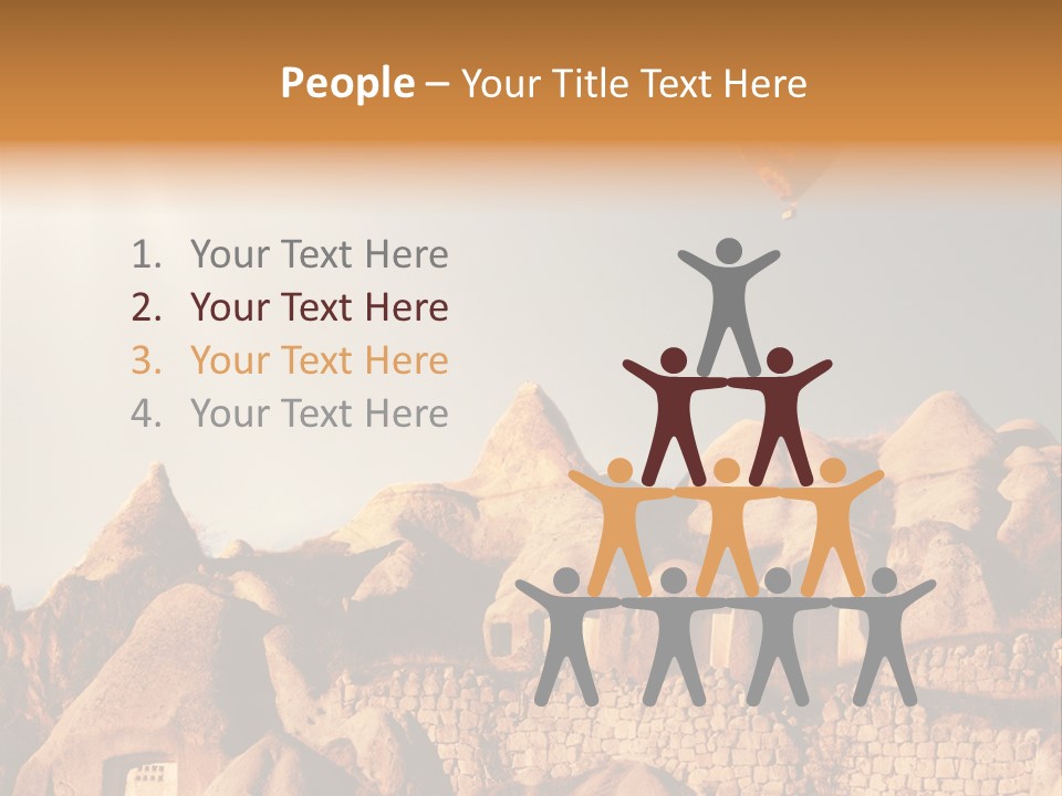 Church Scene View PowerPoint Template