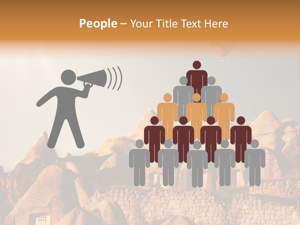 Church Scene View PowerPoint Template