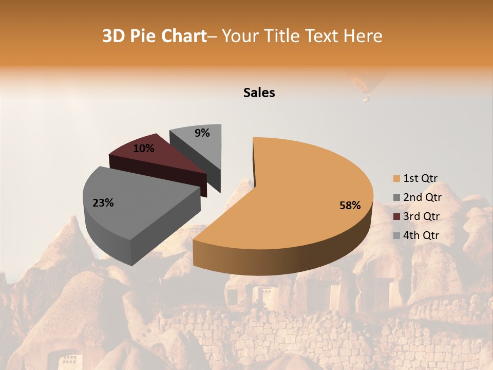 Church Scene View PowerPoint Template