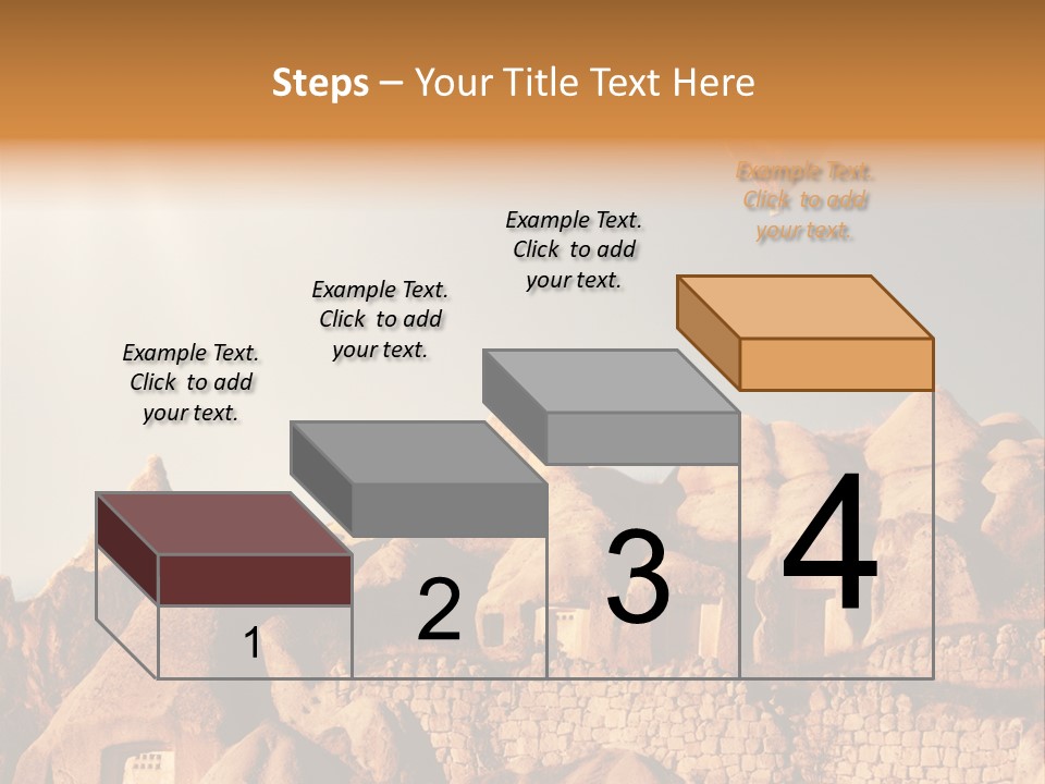Church Scene View PowerPoint Template