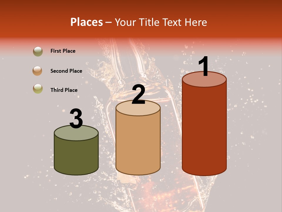 Dark Splash Black PowerPoint Template