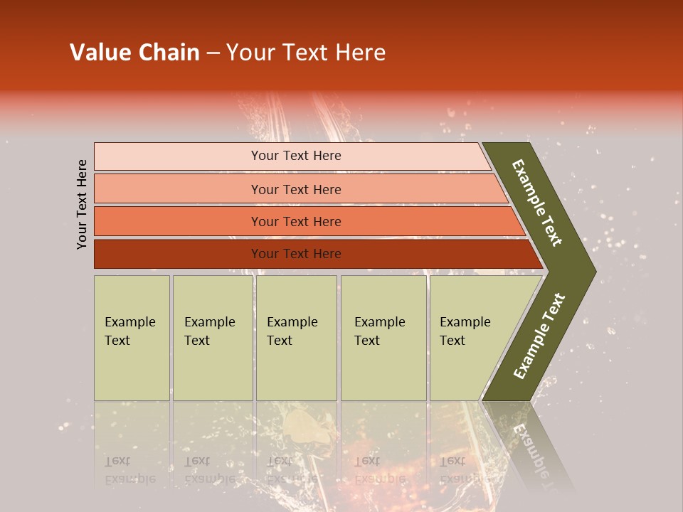 Dark Splash Black PowerPoint Template