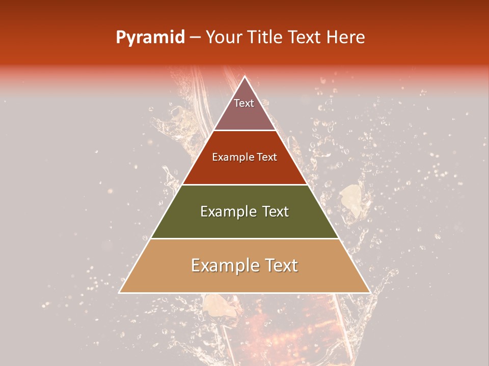 Dark Splash Black PowerPoint Template