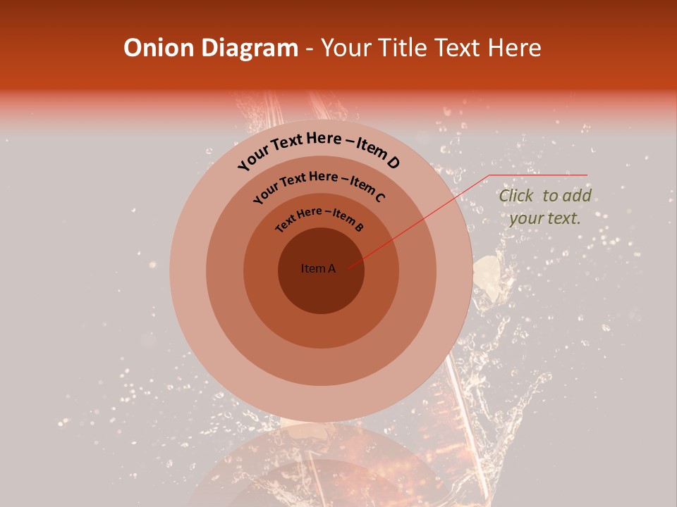 Dark Splash Black PowerPoint Template