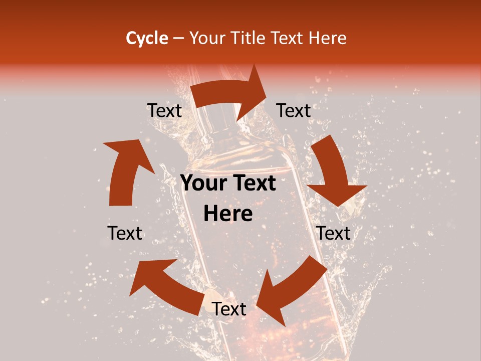Dark Splash Black PowerPoint Template