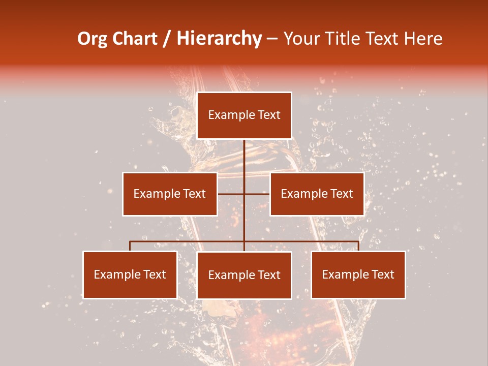 Dark Splash Black PowerPoint Template