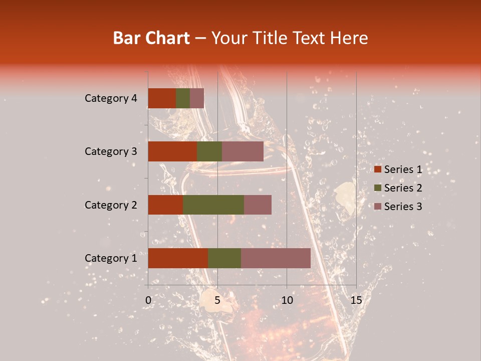 Dark Splash Black PowerPoint Template