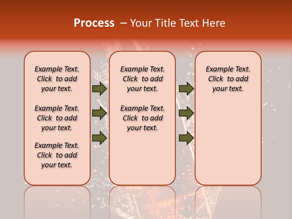 Dark Splash Black PowerPoint Template