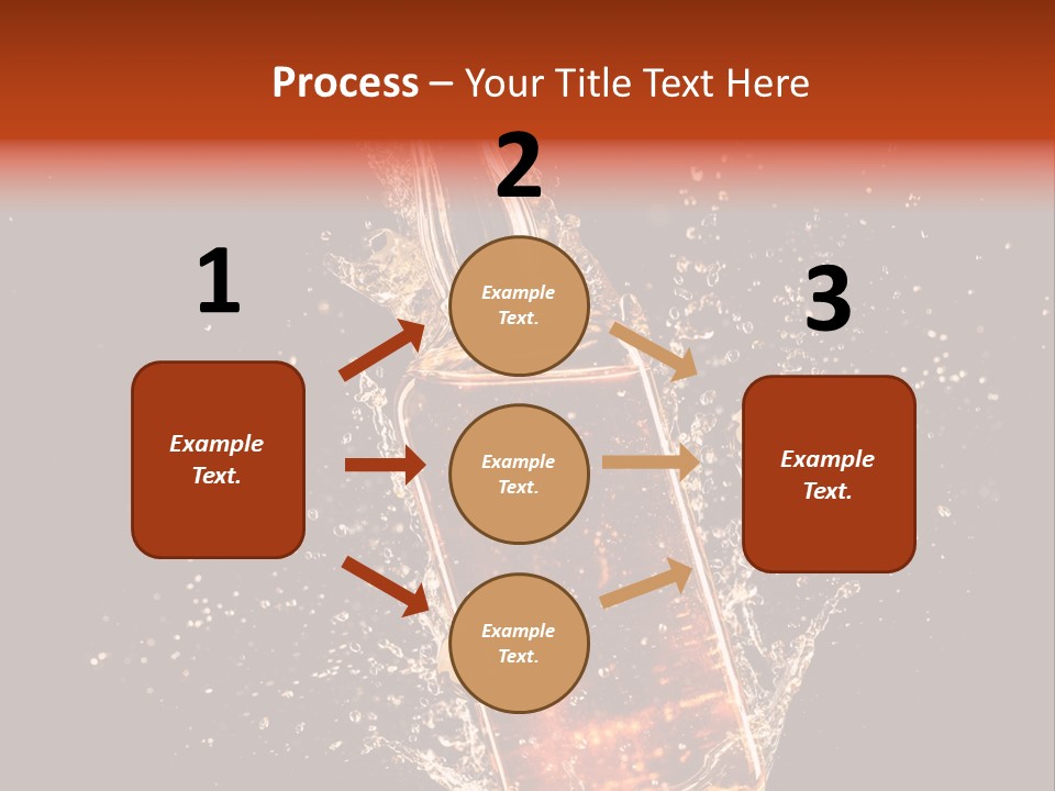 Dark Splash Black PowerPoint Template