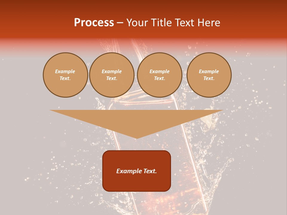 Dark Splash Black PowerPoint Template