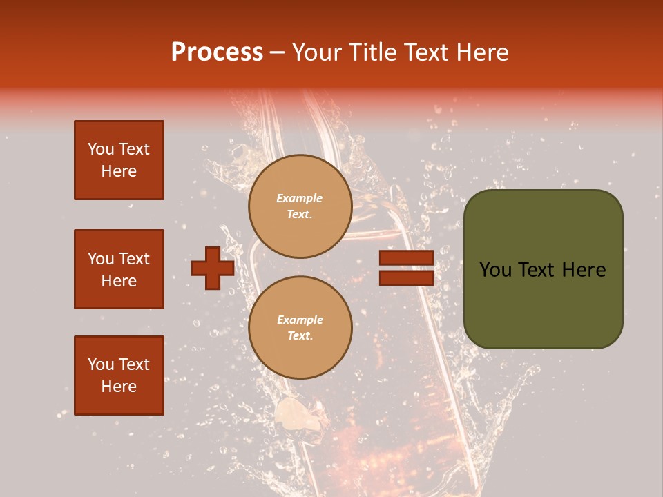 Dark Splash Black PowerPoint Template