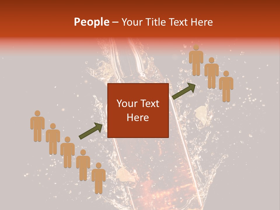 Dark Splash Black PowerPoint Template