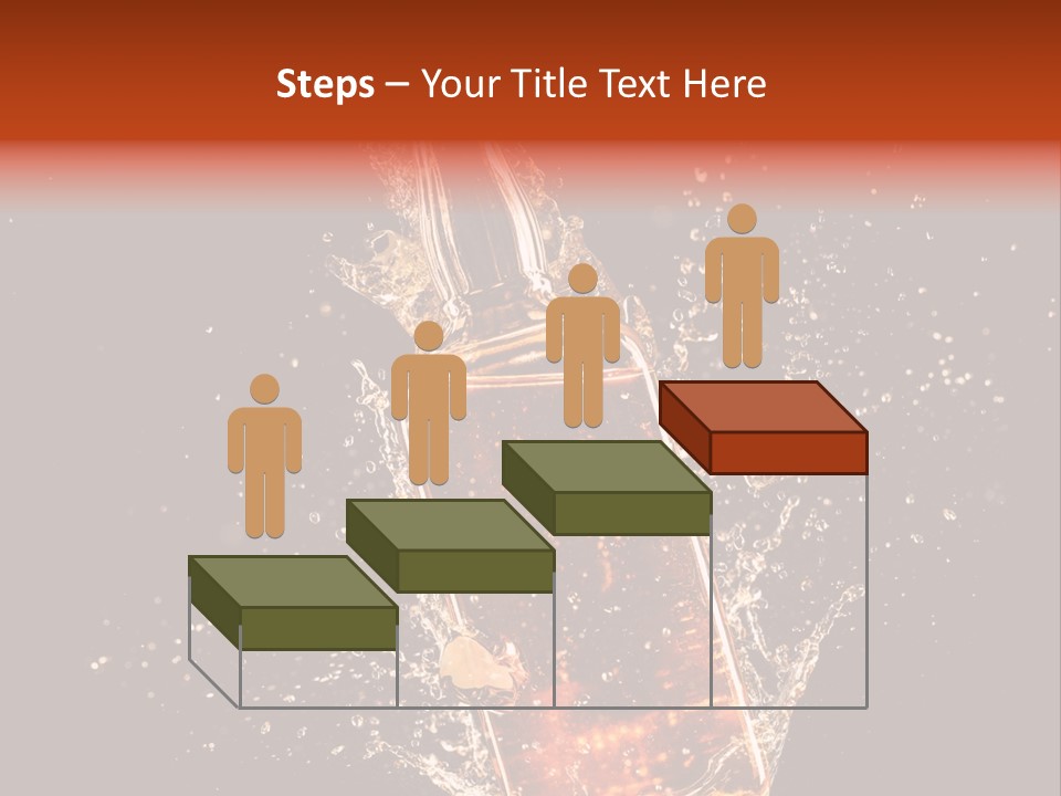 Dark Splash Black PowerPoint Template