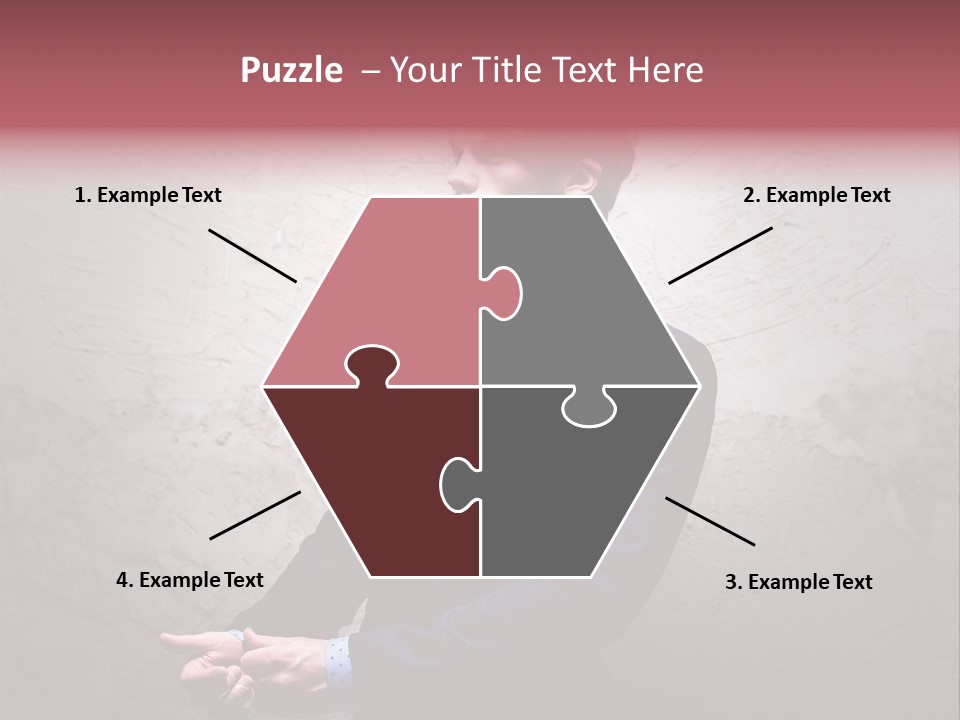 Male Cool One PowerPoint Template