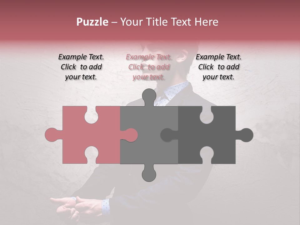 Male Cool One PowerPoint Template