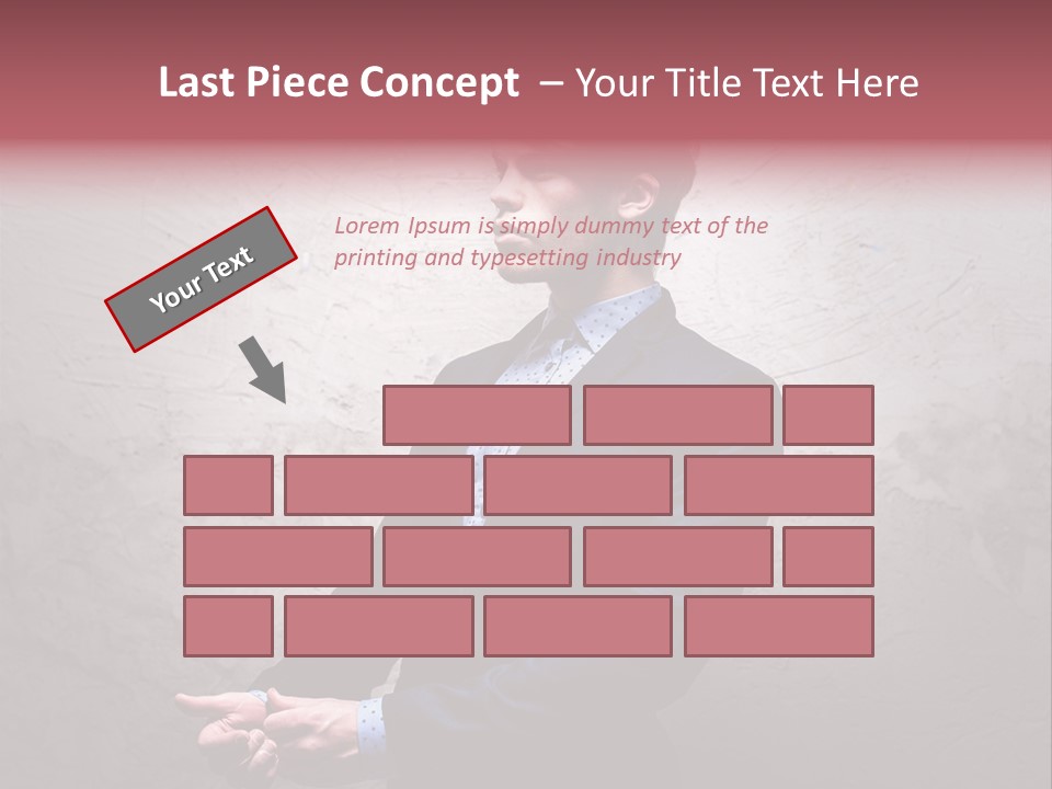 Male Cool One PowerPoint Template