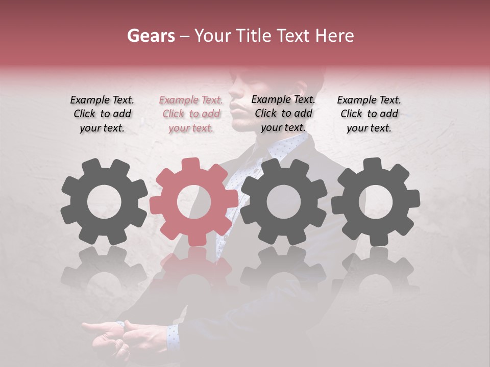 Male Cool One PowerPoint Template