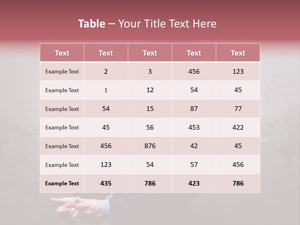 Male Cool One PowerPoint Template