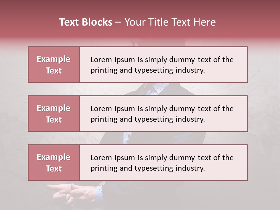 Male Cool One PowerPoint Template